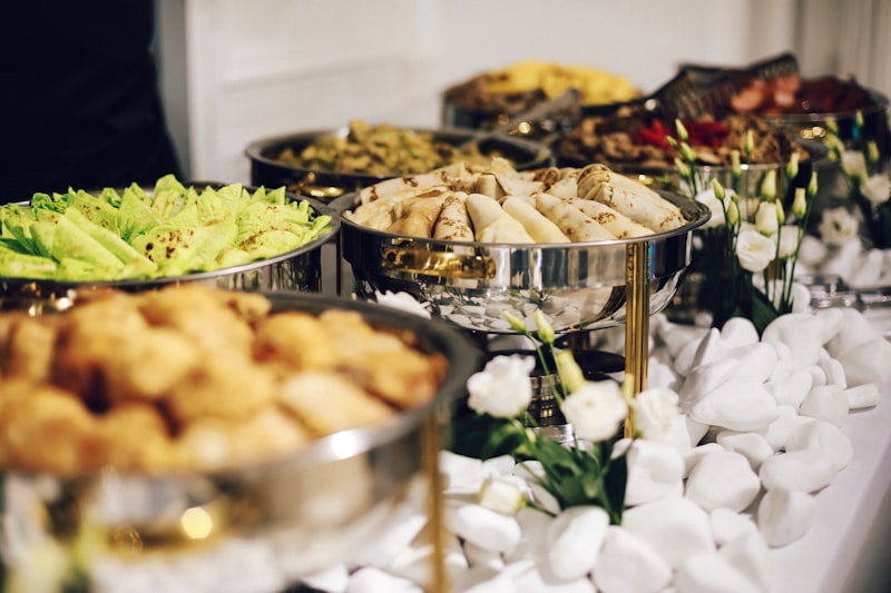 Event catering spread